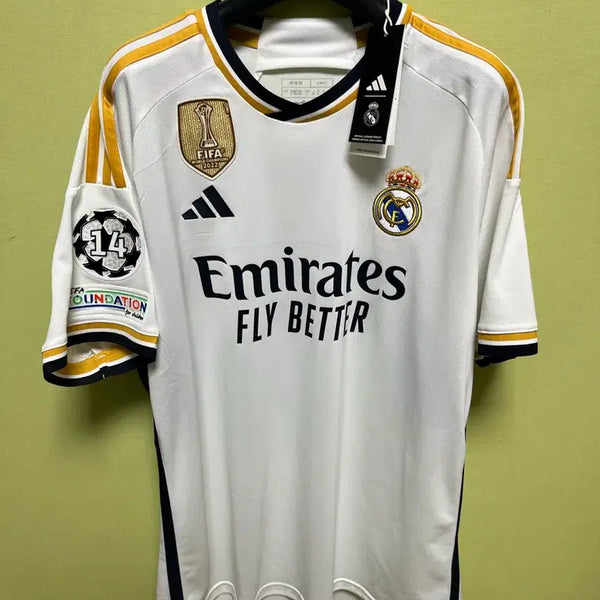 [BUNJANG] Real Madrid 23-24 Champions League Bellingham Jersey XL / 레알23-24 챔스 유니폼 벨링엄마킹