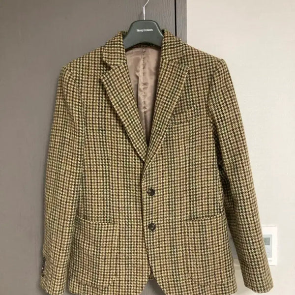 [BUNJANG] Bants Guncclub Tweed Jacket (Moon Tweed Material) / 반츠 BANTS 건클럽 트위드 자켓(문트위드 소재)