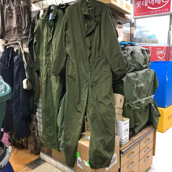 [BUNJANG] US Military Mechanic Coveralls Jumpsuit (Winter Weight, OD Green, Size M) / 미군정비복35. [특A급] 미군 겨울용 두꺼운 마케닉 커버올 점프수트 (M사이즈)12