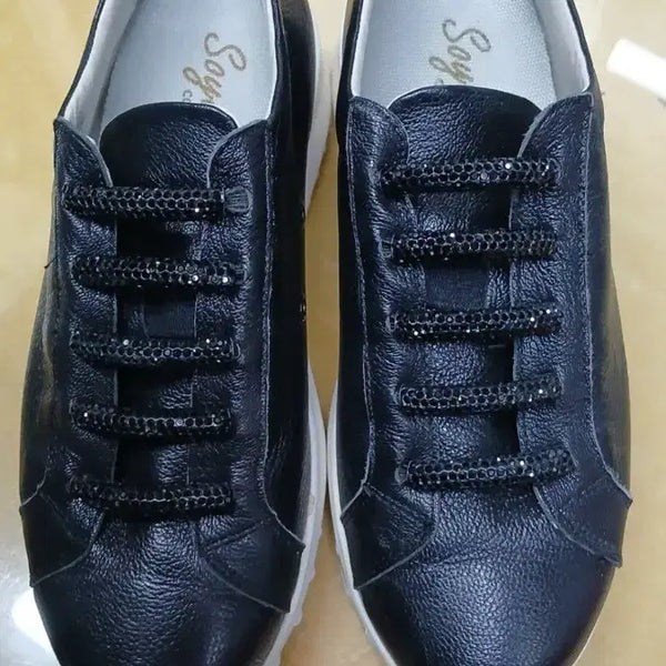 [BUNJANG] Soyou Casual Leather Sneakers / 여성신발 소유 캐주얼 가죽 스니커즈 운동화