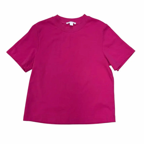[BUNJANG] COS Round Neck Short Sleeve Crop T-Shirt Pink / COS  코스 라운드넥 반팔 크롭 티셔츠 S 핑크