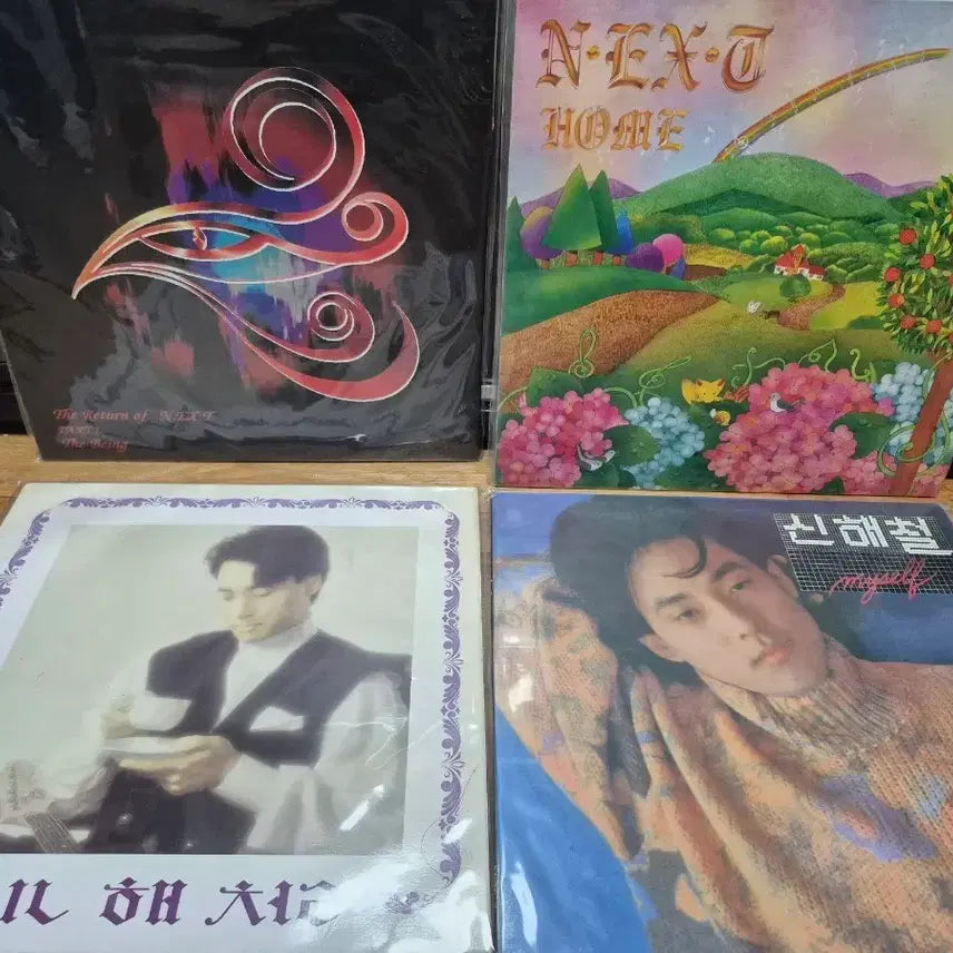 [BUNJANG] Shin Hae-chul NEXT LP Bundle Set (4 Types) / 신해철 넥스트 LP 4종 일괄