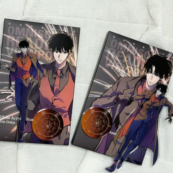 [BUNJANG] Omniscient Reader's Viewpoint Dokja & Joonghyuk 25cm Acrylic Stand / 전지적 독자 시점 전독시 25cm 아크릴 스탠드
