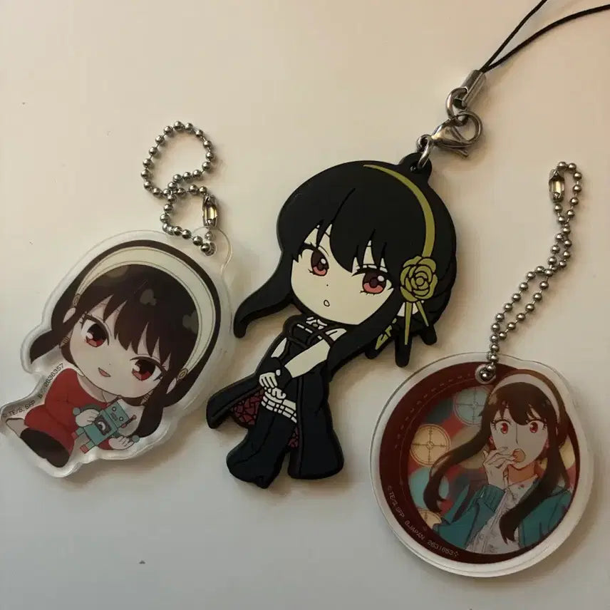[BUNJANG] Spy x Family Yor Keychain Bundle Set / 스파이패밀리 스파패 요르 키링 일괄