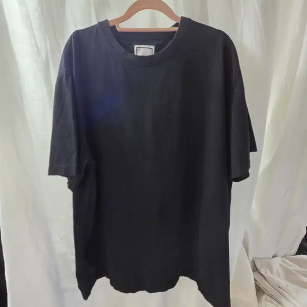 [BUNJANG] Wooyoungmi Black Oversized Short-Sleeve T-Shirt Size 50 / 우영미 블랙 오버핏 반팔 티셔츠 50
