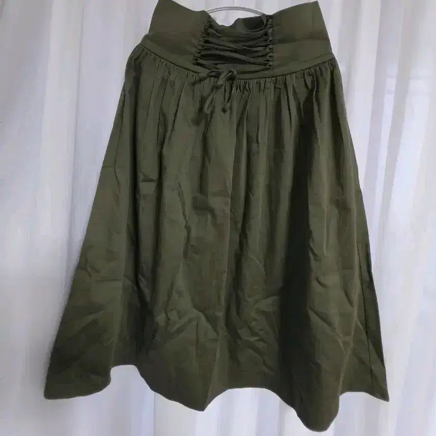 [BUNJANG] ZARA Khaki Skirt (Size S) / ZARA 자라 스커트 S