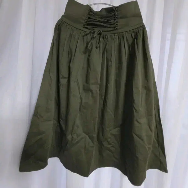 [BUNJANG] ZARA Khaki Skirt (Size S) / ZARA 자라 스커트 S