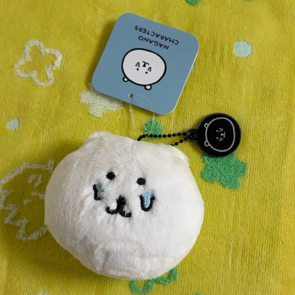 [BUNJANG] Nagano Market Nongdamgome Badge Keychain Set / 나가노마켓 농담곰 뱃지 키링