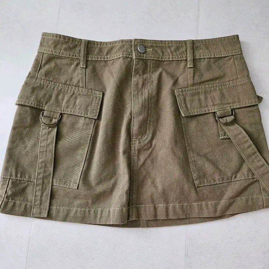 [BUNJANG] Cargo Mini Skirt - Size L / 카고 미니스커트 L