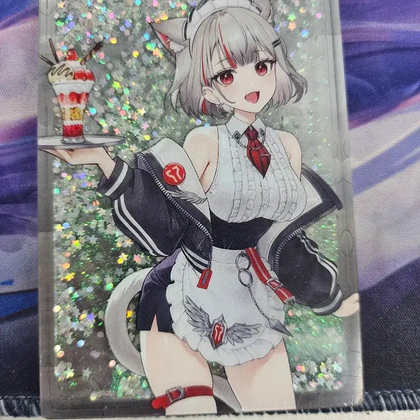 [BUNJANG] StellaLive Nene Komashiro Acrylic Glitter Stand / 스텔라이브 네네코마시로 아크릴글리터