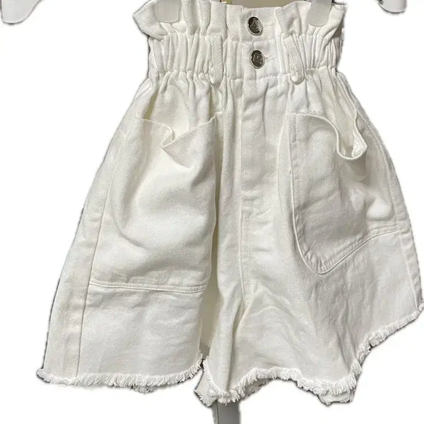 [BUNJANG] White Short Pants / 화이트 숏팬츠 새상품