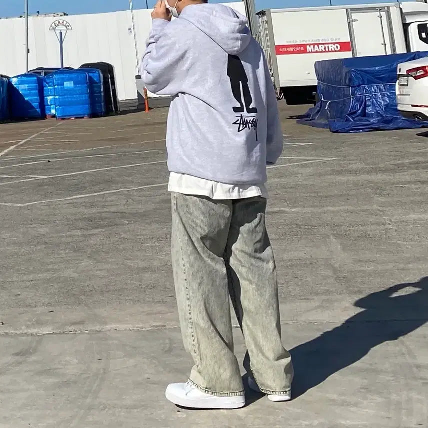 [BUNJANG] Stussy Graphic Hoodie L / 스투시 그래픽 후드티 L
