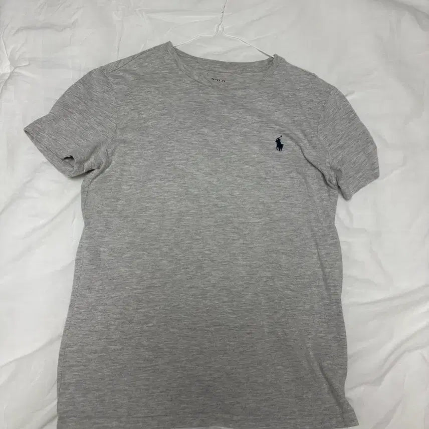 [BUNJANG] Polo Ralph Lauren Basic Logo T-Shirt - Grey / 폴로반팔