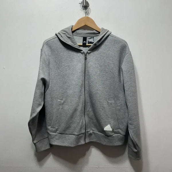 [BUNJANG] Adidas Gray Hoodie Zip-up XS / 아디다스 회색 후드 집업 XS