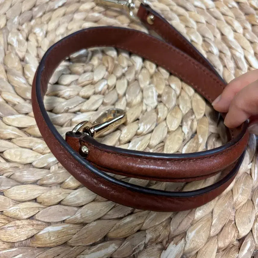 [BUNJANG] Coach Genuine Leather Shoulder Strap Brown / 코치 숄더 스트랩 브라운