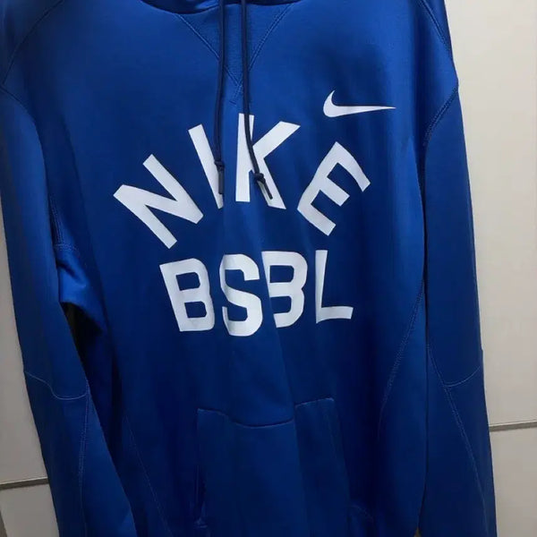 [BUNJANG] Nike Blue Hoodie (L) / 나이키 후드티 블루 L