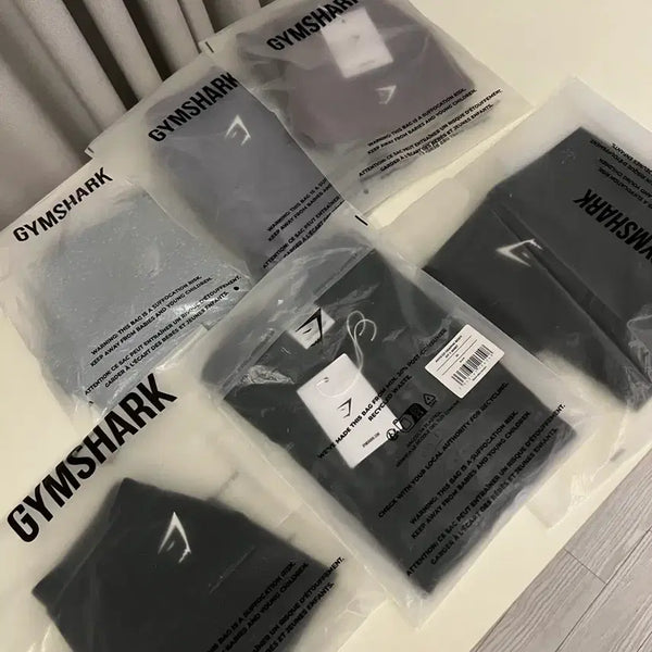 [BUNJANG] Gymshark Leggings and T-shirts Bundle Set (6 Items) / 짐샤크 레깅스,티셔츠 일괄 6장