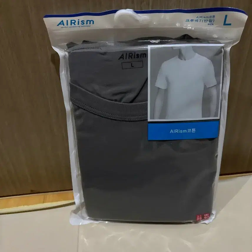 [BUNJANG] Uniqlo AIRism Cotton Crew Neck Short Sleeve T-Shirt (L) - New / 유니클로 에어리즘 코튼 크루넥 반팔 L 사이즈 새상품