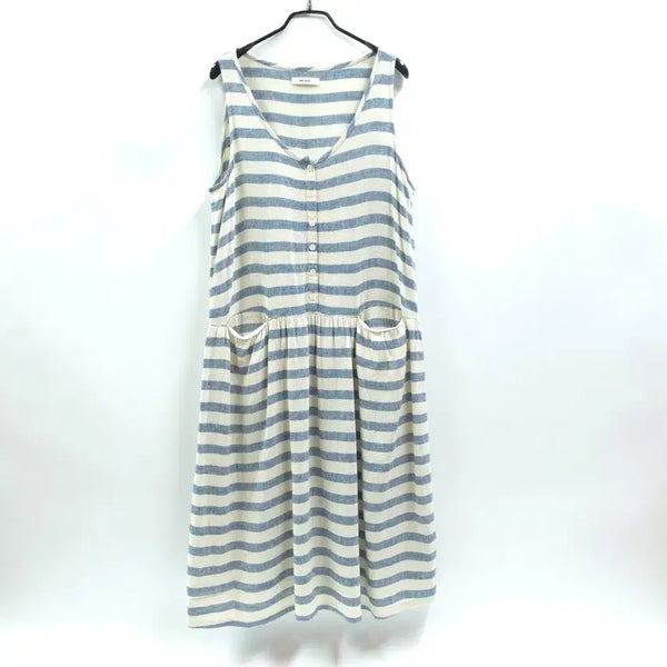 [BUNJANG] Niko and... Linen Blend Stripe Pocket Tunic Dress / NIKO AND 니코앤드 린넨블렌드 스트라이프 포켓원피스 레이어드원피스 C582