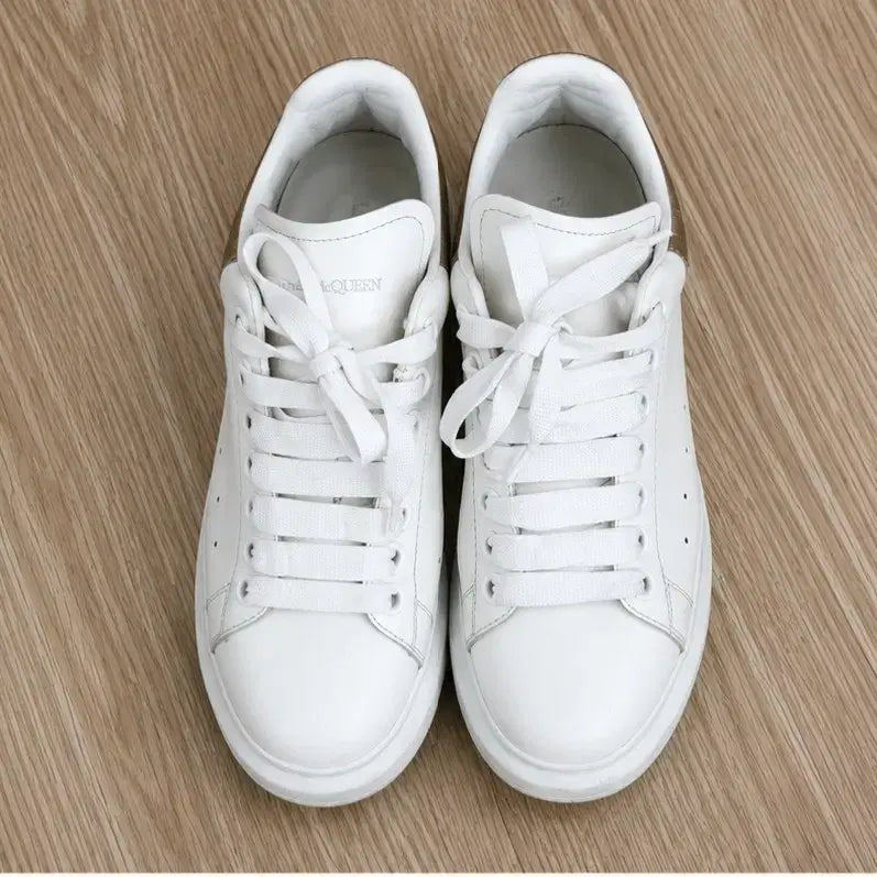 [BUNJANG] Alexander McQueen Oversized Sole Sneakers White / 알렉산더맥퀸 오버솔 스니커즈37