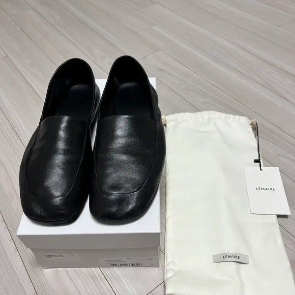[BUNJANG] Lemaire Indian Loafers Black / 르메르 인도어 로퍼