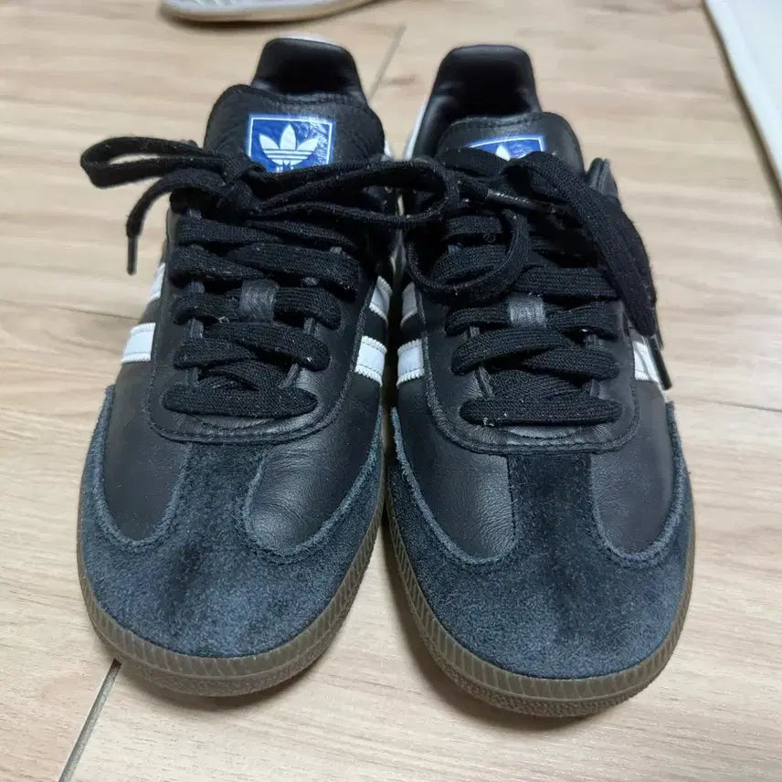 [BUNJANG] Adidas Samba Black Sneakers / 아디다스 삼바 블랙 운동화 235