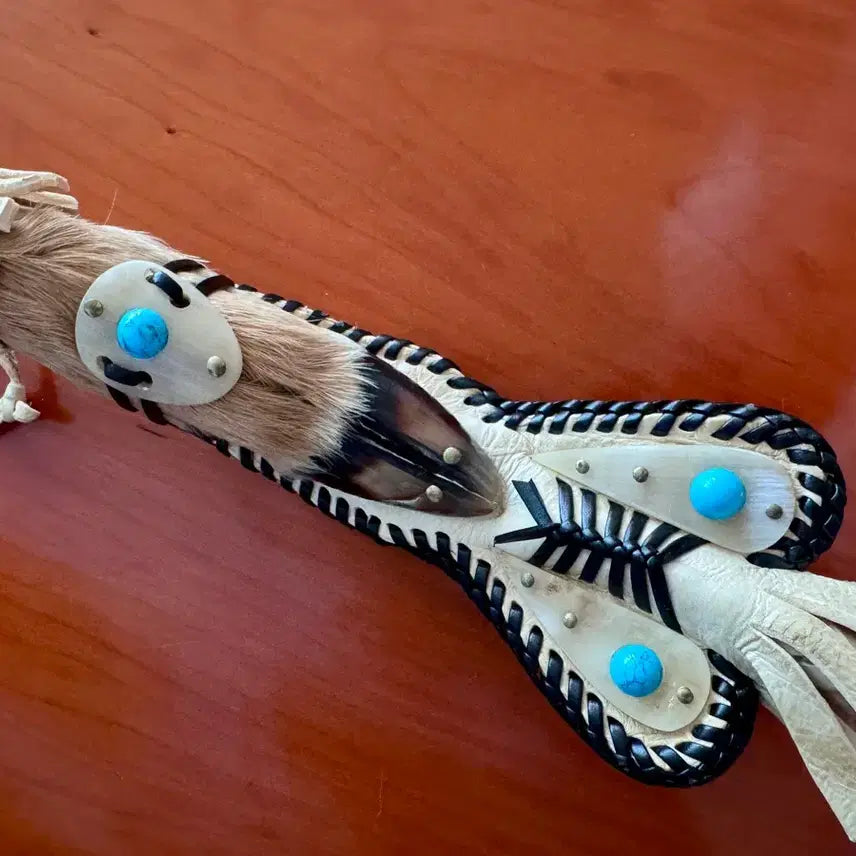 [BUNJANG] Handmade Decorative Horse Whip with Lucky Charm / 행운의 말 채찍