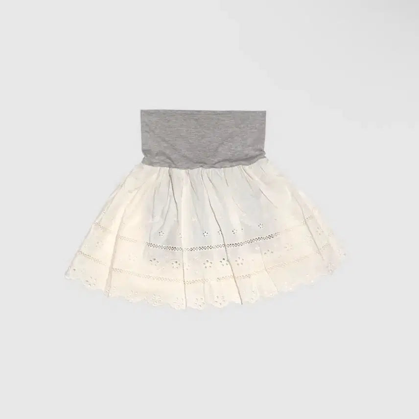 [BUNJANG] Yinandyang in Harmony Frill Mini Skirt Beige / 인앤양인하모니 프릴 미니 스커트