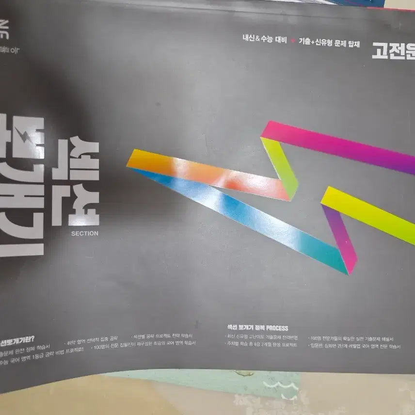 [BUNJANG] Neungryul Classic Verse Section Breaking Korean Study Book / 능률 고전운문편 섹션 뽀개기 국어 문제집