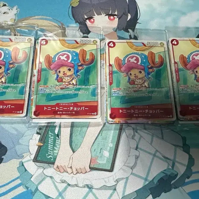 [BUNJANG] One Piece McDonald's Promotion Limited Edition Card Set (4 Packs) / 원피스 맥도날드 프로모션 한정판 카드 세트 4개 일괄