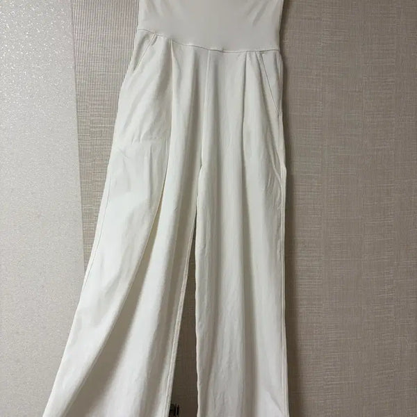 [BUNJANG] ARAYUL Signature Harem Pants White Size S / 아르아율 요가복 브랜드 하렘팬츠 화이트 시그니처 s