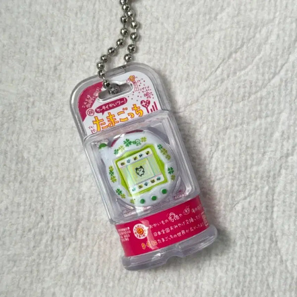[BUNJANG] Bandai Tamagotchi Miniature Package Keyring Oyajitchi Tenshi Gacha / 반다이 다마고치 미니어처 패키지 키링 오야지치 텐시 가챠