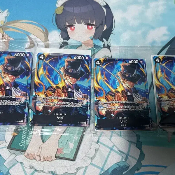 [BUNJANG] One Piece McDonald's Promotion Limited Edition Card Set Bundle (4 Cards) / 원피스 맥도날드 프로모션 한정판 카드 세트 4개일괄 미개봉