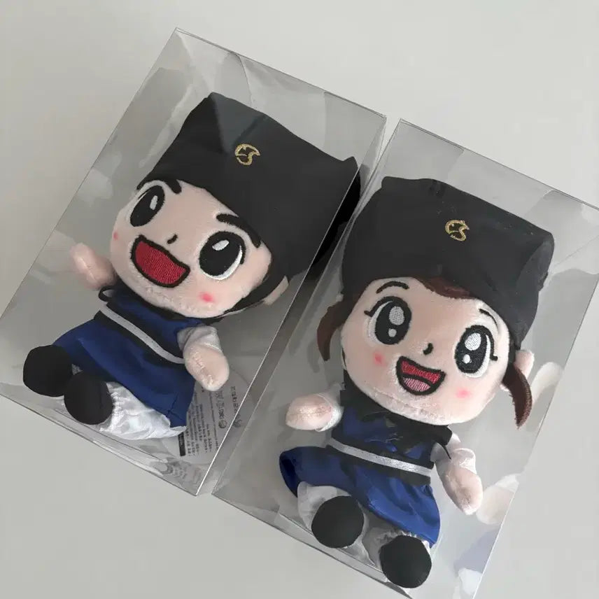 [BUNJANG] Sungkyunkwan University Mascot Myeongruni & Yuljeoni Doll Set / 성균관대 마스코트 인형 명륜이 율전이