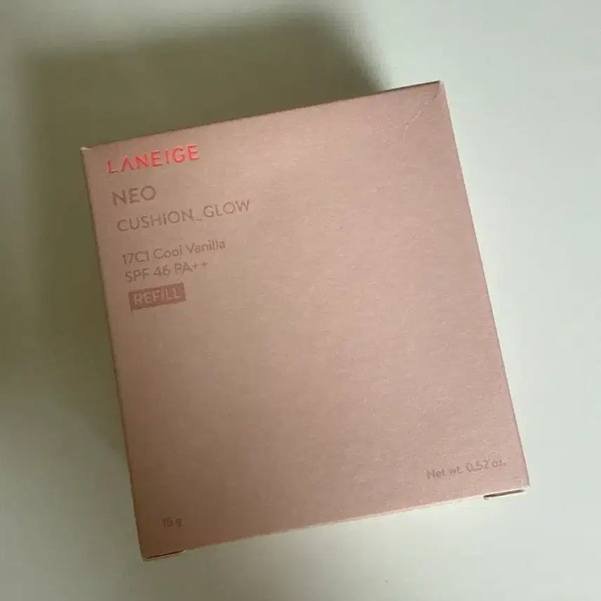 [BUNJANG] Laneige Neo Cushion Glow Refill 17C1 Cool Vanilla / 라네즈 네오 쿠션 글로우 17c1 쿨바닐라 리필용