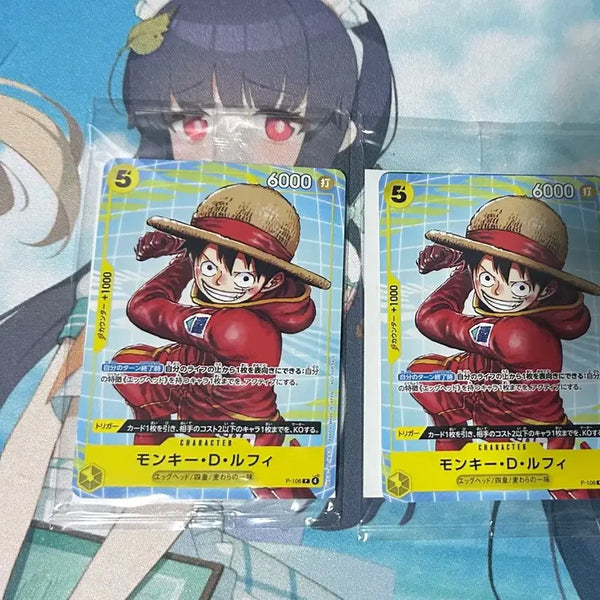 [BUNJANG] One Piece McDonald's Promotion Card Bundle Set (Luffy, Nami, Ace) - 2 Cards / 원피스 맥도날드 프로모션 카드 루피, 나미, 에이스 일괄 2개