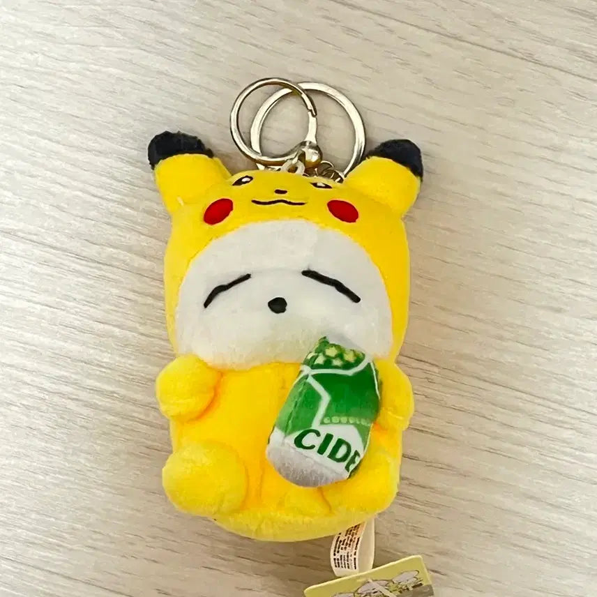 [BUNJANG] Marshmallow Pikachu Doll Keychain / [새상품] 마시마로 피카츄 인형 키링