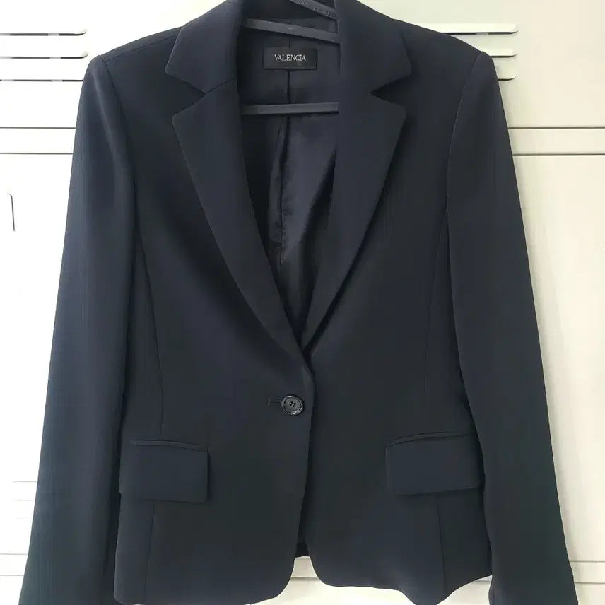 [BUNJANG] Valencia Black Suit Jacket / 발렌시아 블랙 정장 자켓