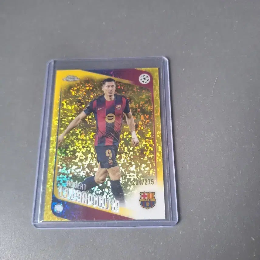[BUNJANG] Robert Lewandowski Limited Edition Card (234/275) / 레반도프스키 275한정