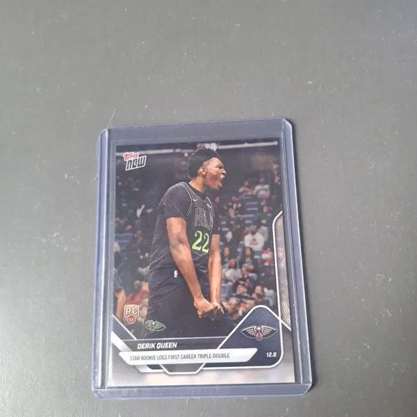 [BUNJANG] NBA Derrick Quin 2023-24 Topps Now Rookie Card / NBA 데릭 퀸 탑스나우