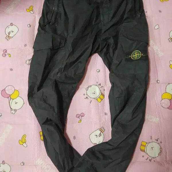 [BUNJANG] Stone Island Cargo Pants Black (34) / 스톤아일랜드 카고 바지 블랙(34)