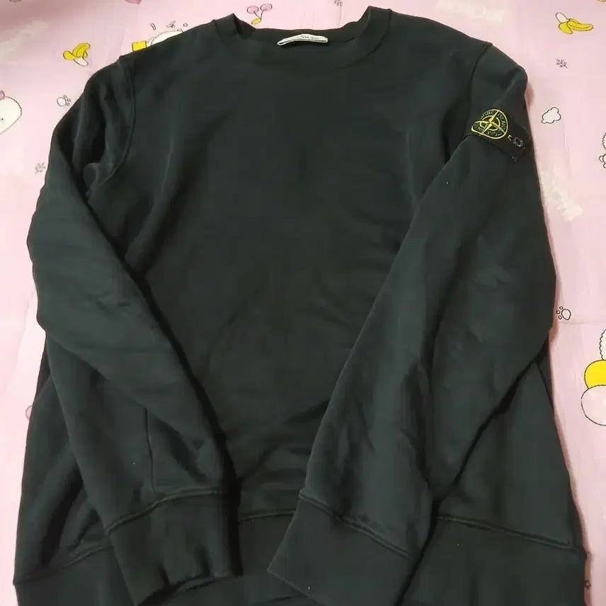 [BUNJANG] Stone Island Sweatshirt Black / 스톤아일랜드 맨투맨 블랙