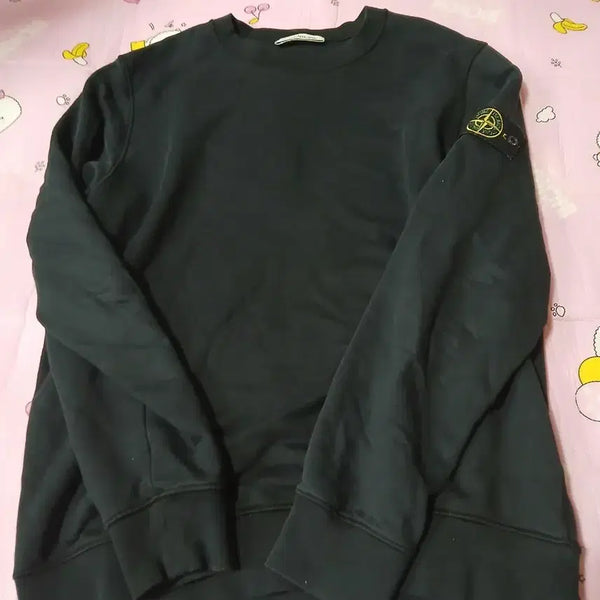 [BUNJANG] Stone Island Sweatshirt Black / 스톤아일랜드 맨투맨 블랙