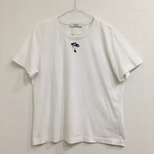 [BUNJANG] Ozscone Lettering Short Sleeve T-Shirt Size 66 / 24 오즈세컨 레터링 반팔 티셔츠 66