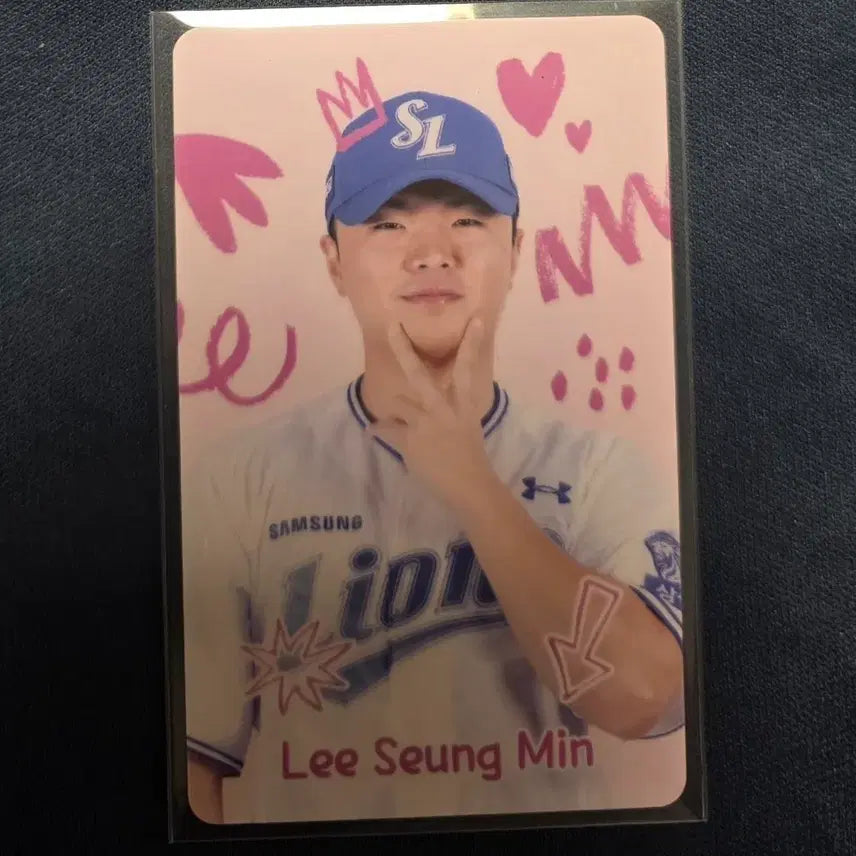 [BUNJANG] Samsung Lions Lee Seung-min Opening Photocard / 삼성 라이온즈 이승민 오프닝 포카