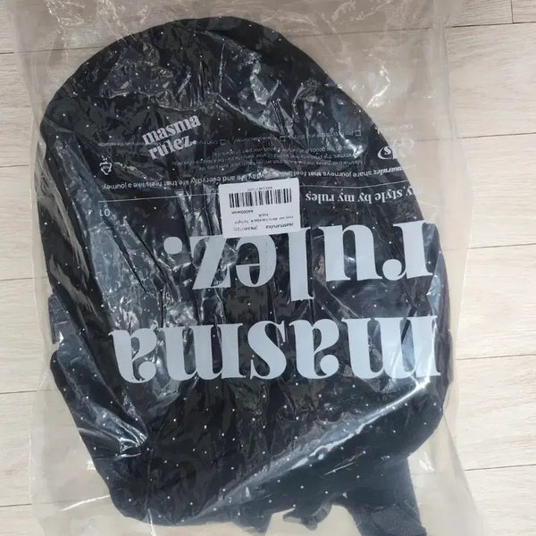 [BUNJANG] Masmarules Twilight Black Mini Backpack / 마스마룰즈 미니 백팩 트와일라잇 블랙 (새상품)