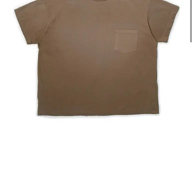[BUNJANG] Rowse Pocket T-Shirt Tan Size 1 / 뤡코즈 포켓티 탄컬러 1사이즈