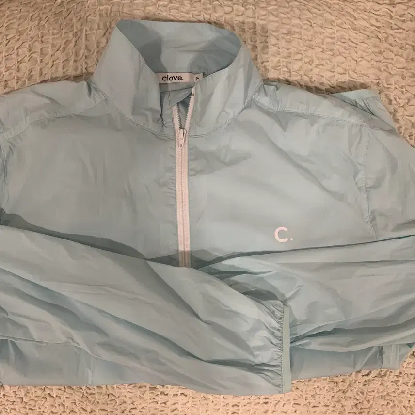 [BUNJANG] Clove Mint Windbreaker Jacket / clove 클로브 바람막이 민트