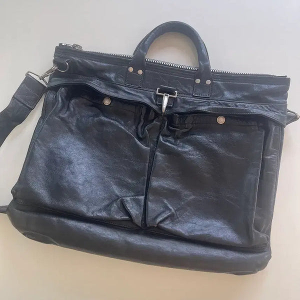 [BUNJANG] Rainbow Country Helmet Bag Black / 레인보우컨트리 헬멧백 블랙