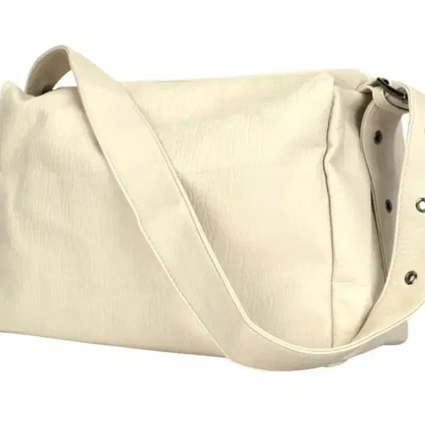 [BUNJANG] Elcate Ivory Shoulder Bag / 고급스런 S클래스 여성용 엘케이트 브랜드 아이보리 숄더백 판매해요